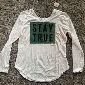 Justice girls long sleeve size 14/16